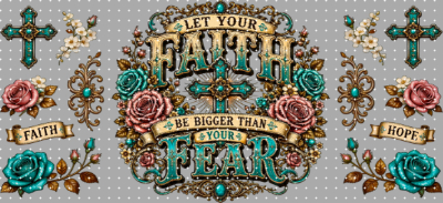 16oz Text-W  2356
